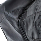 Vintage Diamond CC Camera Bag Quilted Leather Small