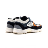 Women's CC Low-Top Sneakers Suede with Leather and Nylon