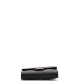 CC Compact Classic Flap Wallet Quilted Caviar