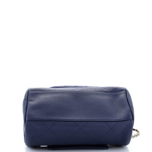 In The Loop Bowling Bag Quilted Caviar and Lambskin Small