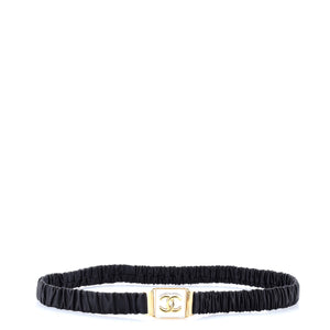 CC Elastic Belt Leather with Metal