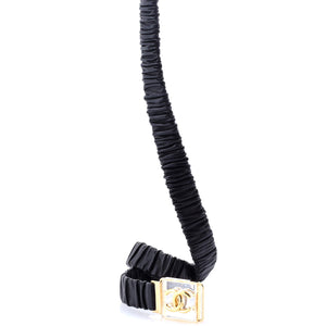 CC Elastic Belt Leather with Metal