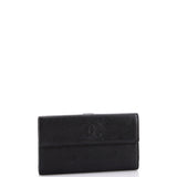 Timeless CC Flap Wallet Caviar Long