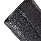 Timeless CC Flap Wallet Caviar Long