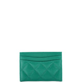 Classic Card Holder Quilted Caviar