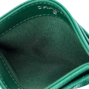 Classic Card Holder Quilted Caviar