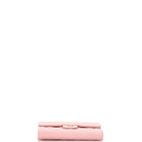 Trifold Classic Flap Wallet Quilted Caviar Medium