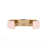 Logo Cuff Bracelet Metal with Enamel