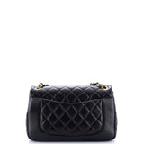 Daily Friend Flap Bag Quilted Lambskin Small