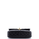 Daily Friend Flap Bag Quilted Lambskin Small