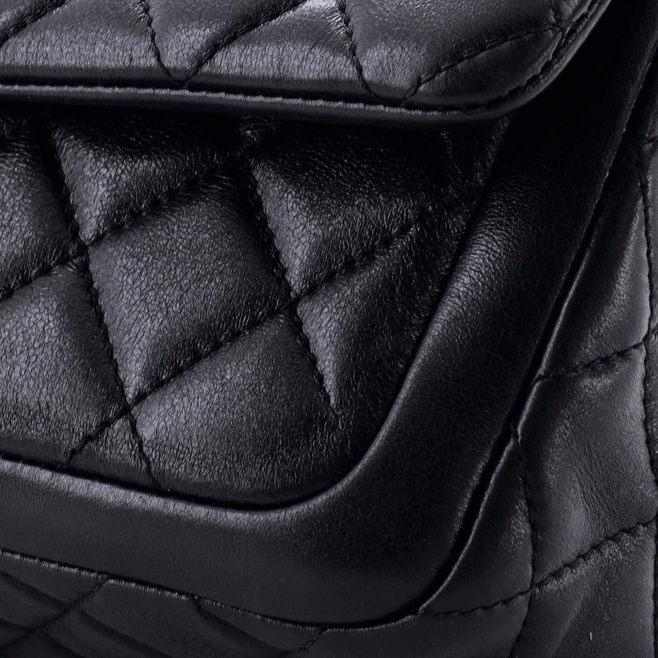 Daily Friend Flap Bag Quilted Lambskin Small