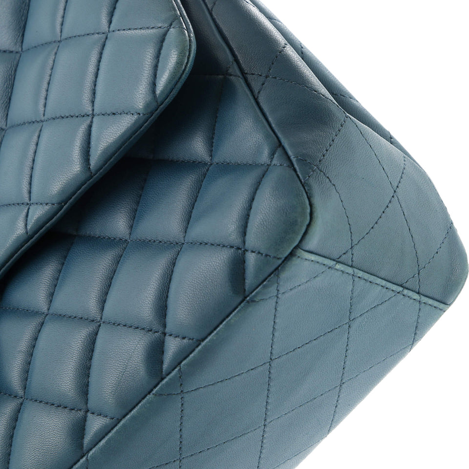Classic Single Flap Bag Quilted Lambskin Maxi