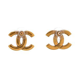 CC Stud Earrings Metal Small