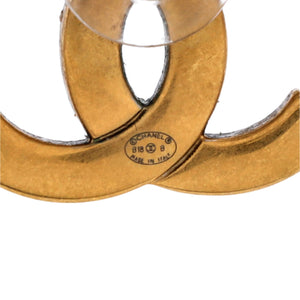 CC Stud Earrings Metal Small