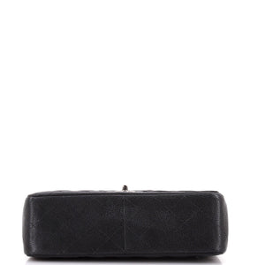 Classic Double Flap Bag Quilted Caviar Jumbo