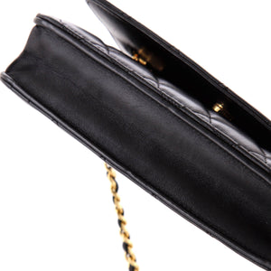 Wallet on Chain Quilted Lambskin