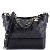 Gabrielle Hobo Quilted Aged Calfskin Medium