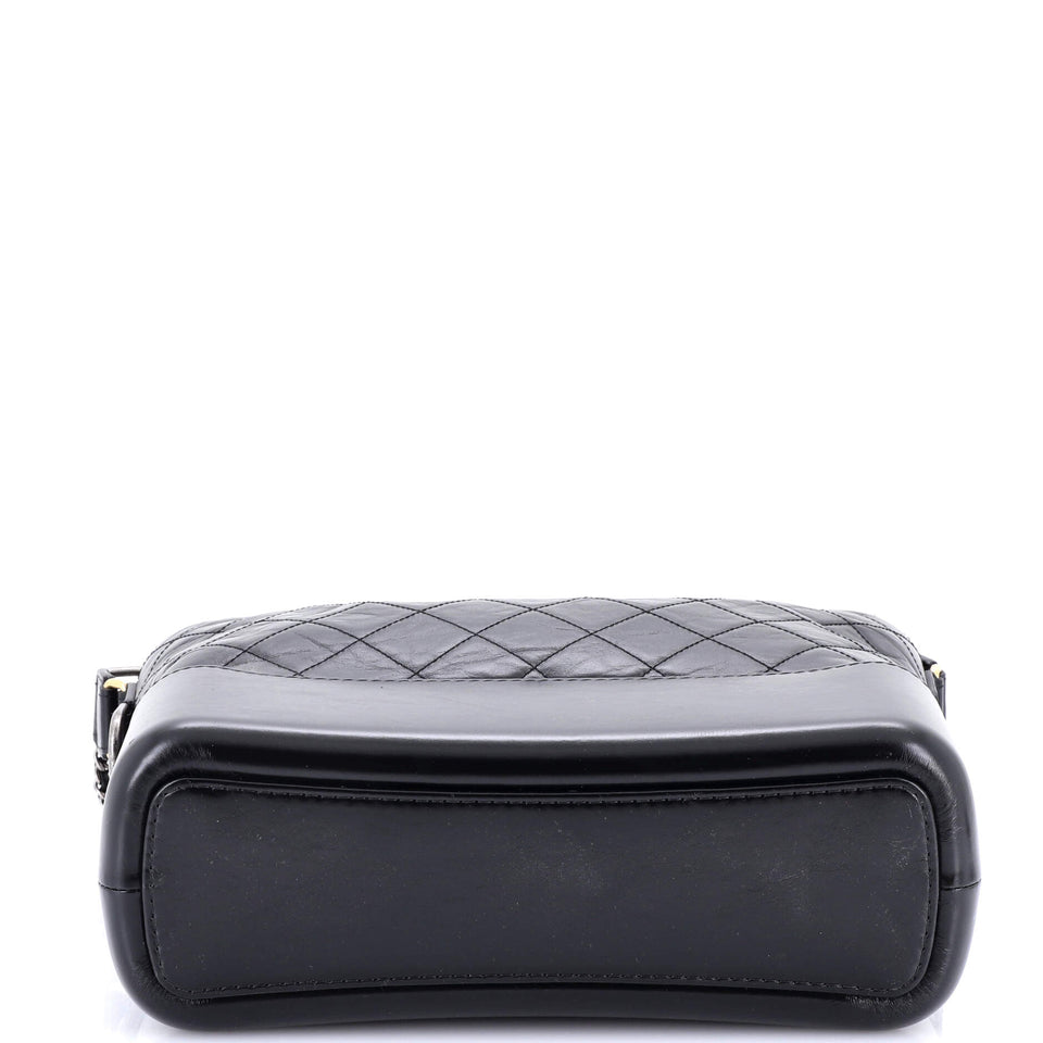 Gabrielle Hobo Quilted Aged Calfskin Medium