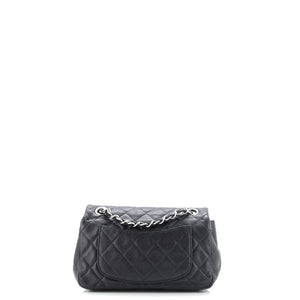 Classic Single Flap Bag Quilted Caviar Mini