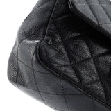 Classic Single Flap Bag Quilted Caviar Mini