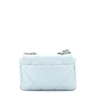 19 Flap Bag Quilted Leather Medium