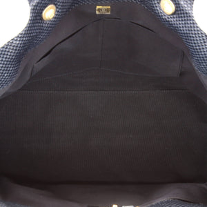 Coco Beach CC Shopper Tote Quilted Raffia Maxi