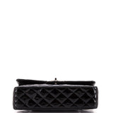 Classic Double Flap Bag Quilted Patent Medium