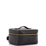 Vintage Timeless Cosmetic Case Caviar Medium