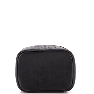 Vintage Timeless Cosmetic Case Caviar Medium
