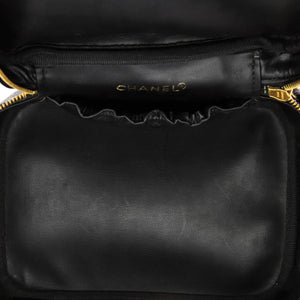 Vintage Timeless Cosmetic Case Caviar Medium