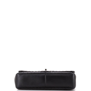 CC Crossing Flap Bag Chevron Lambskin Medium