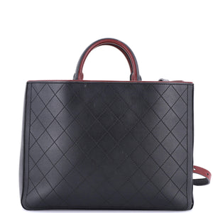 CC Shopping Tote Stitched Bullskin Large