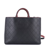 CC Shopping Tote Stitched Bullskin Large
