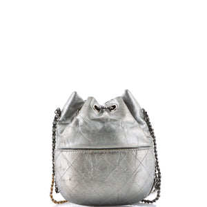 Gabrielle Drawstring Bag Quilted Calfskin Medium