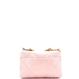 19 Flap Bag Quilted Leather Medium