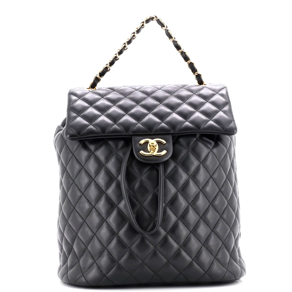Urban Spirit Backpack Quilted Lambskin Large