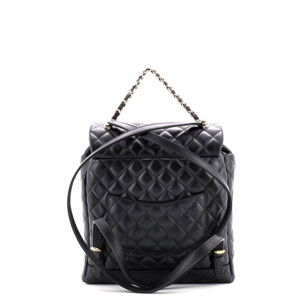 Urban Spirit Backpack Quilted Lambskin Large