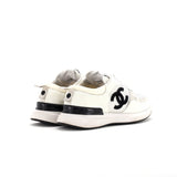 Women's CC Low-Top Sneakers Leather and Mesh