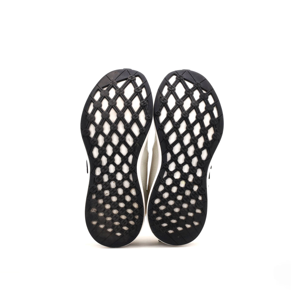 Women's CC Low-Top Sneakers Leather and Mesh