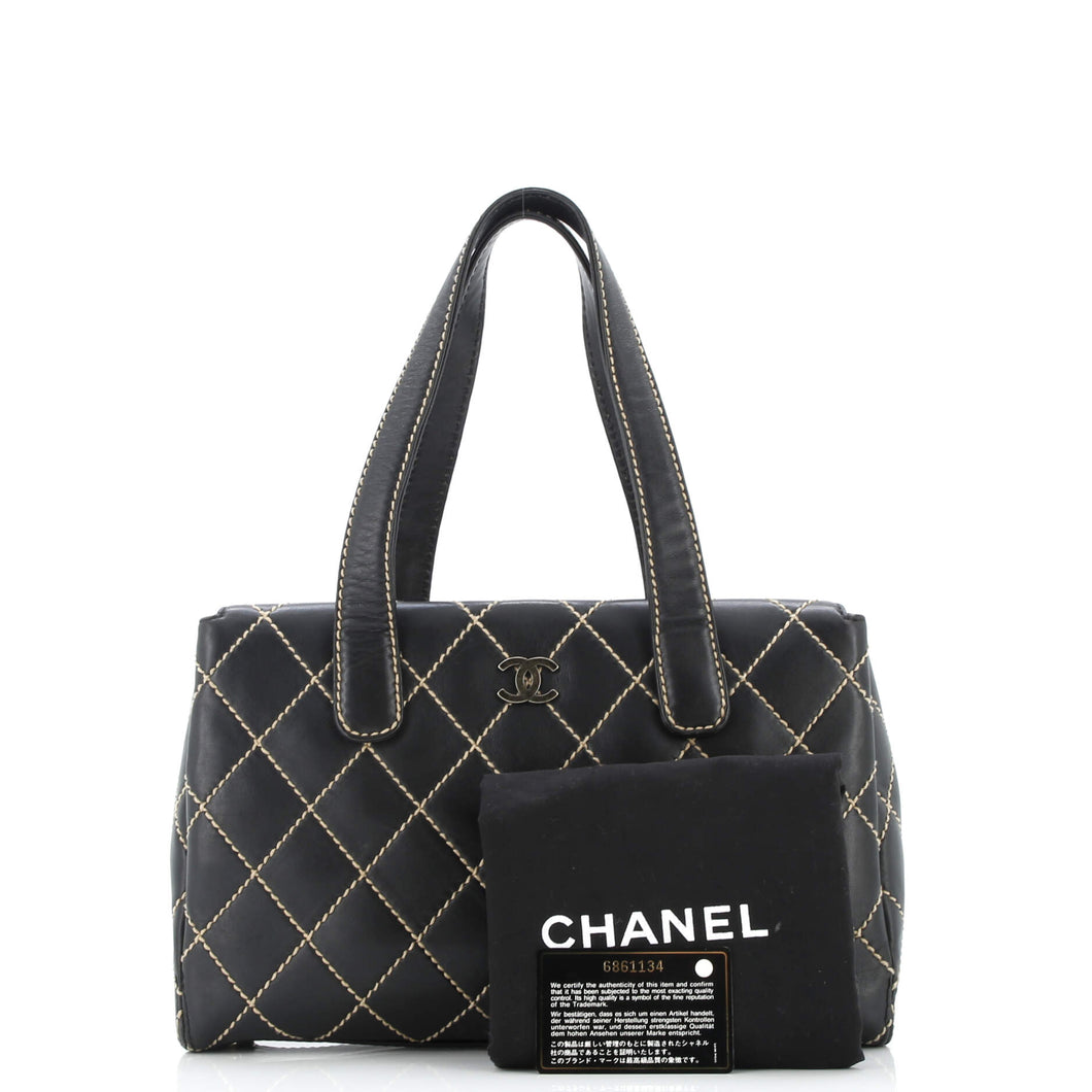 Surpique Tote Quilted Leather Medium