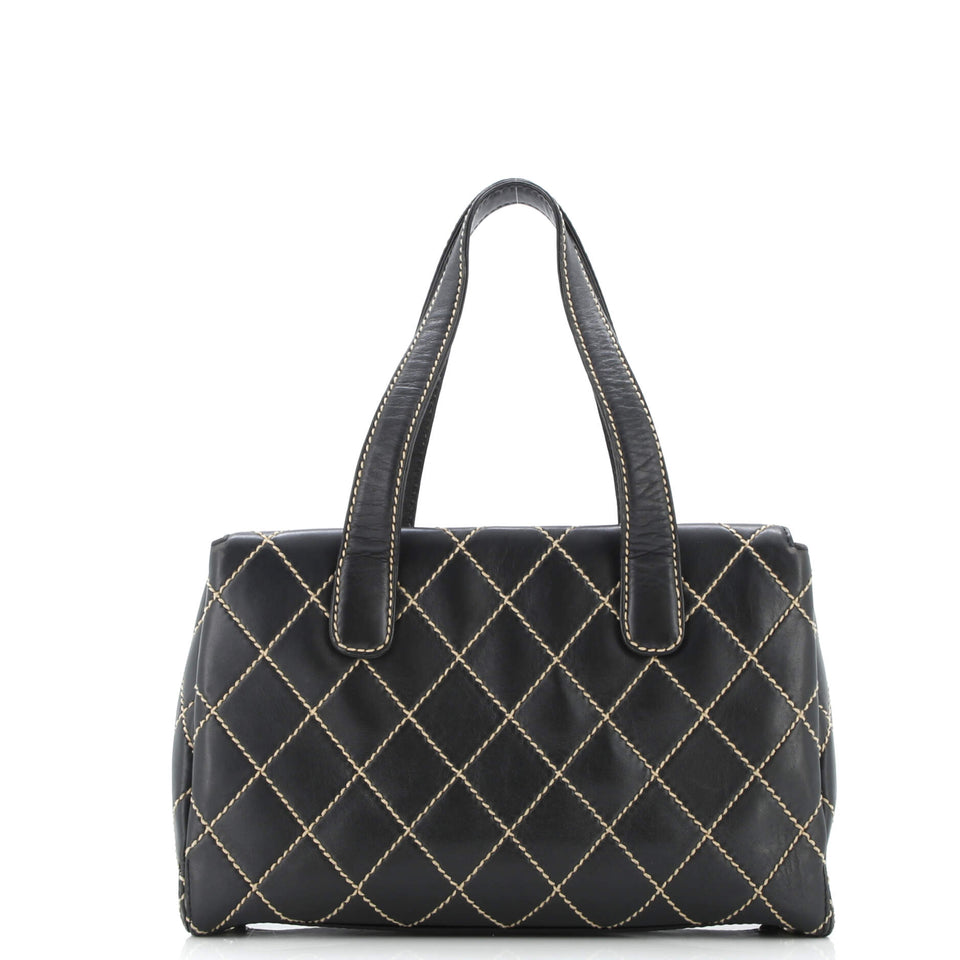 Surpique Tote Quilted Leather Medium