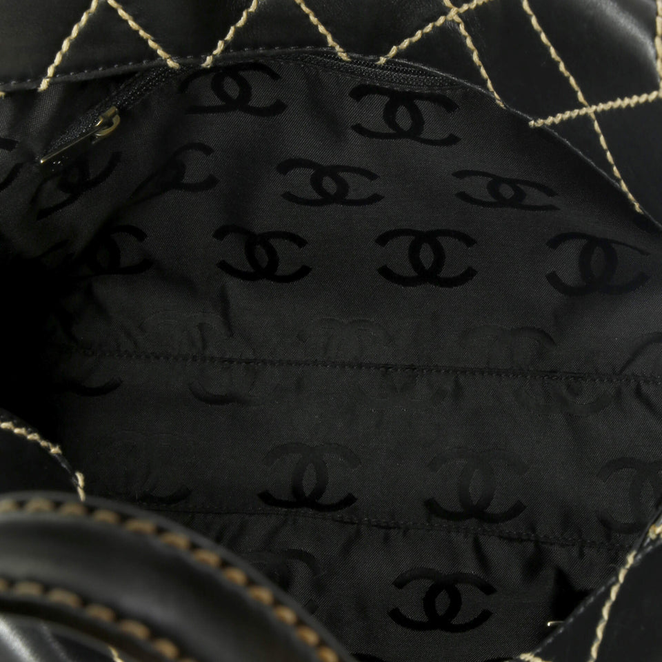 Surpique Tote Quilted Leather Medium