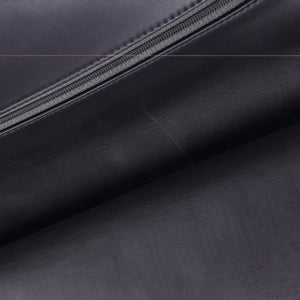 Classic Double Flap Bag Quilted Striated Metallic Patent Jumbo