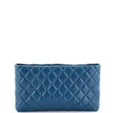 CC Kisslock Clutch Quilted Calfskin