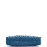 CC Kisslock Clutch Quilted Calfskin