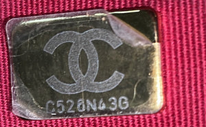 CC No. 5 Medallion Flap Chain Bowler Bag Quilted Patent Large