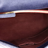 Coco Top Handle Bag Chevron Caviar Medium