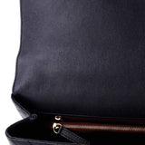 Coco Top Handle Bag Chevron Caviar Medium