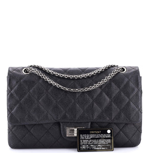 Reissue 2.55 Flap Bag Quilted Caviar 227