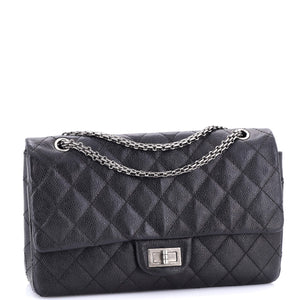 Reissue 2.55 Flap Bag Quilted Caviar 227